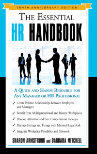 Cover image: The Essential HR Handbook, 10th Anniversary Edition 9781632651396