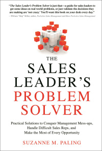 Titelbild: The Sales Leader's Problem Solver 9781632650702
