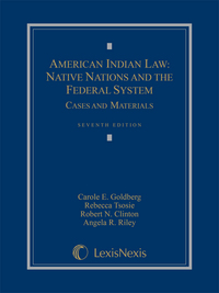 Cover image: American Indian Law: Native Nations and the Federal System, 2015 7th edition 9781632809674