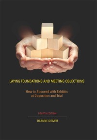表紙画像: Laying Foundations and Meeting Objections 4th edition 9781601562661