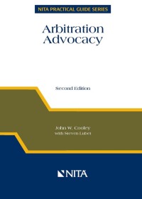 Cover image: Arbitration Advocacy 2nd edition 9781556817991
