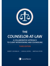 Cover image: The Counselor-at-Law: A Collaborative Approach to Client Interviewing and Counseling 3rd edition 9781630430665