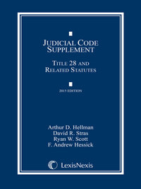 Cover image: Judicial Code Supplement: Title 28 and Related Statutes, 2015 Edition 9781632833808