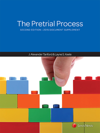 Cover image: The Pretrial Process, Document Supplement (2015) 2nd edition 9781632845085