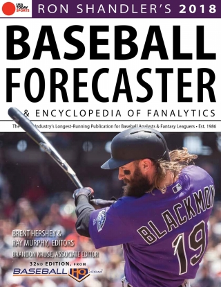 Cover image: Ron Shandler's 2018 Baseball Forecaster 1st edition 9781629374819