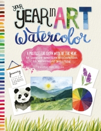 Omslagafbeelding: Your Year in Art: Watercolor 9781633228269