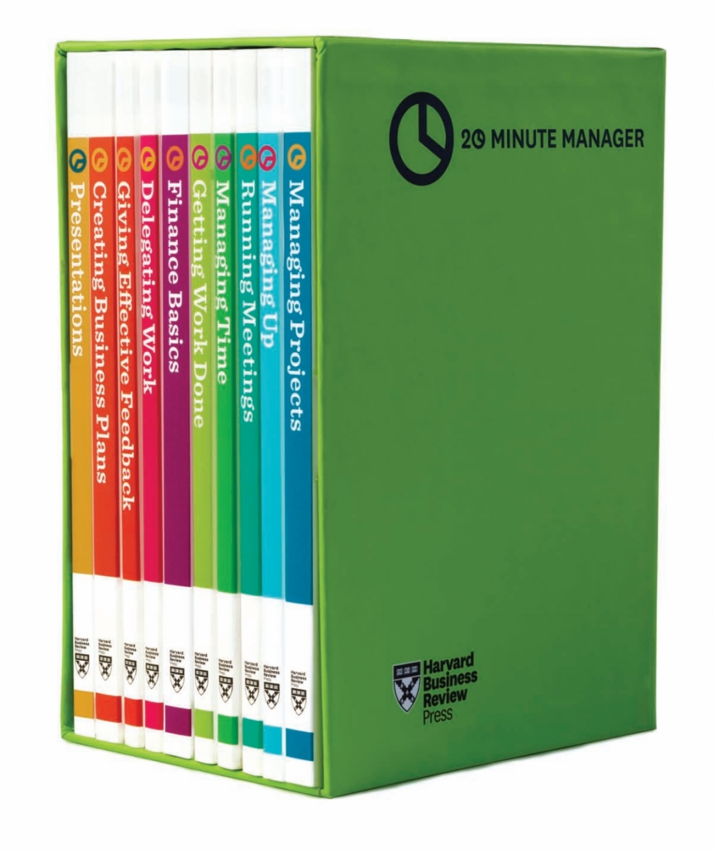 HBR 20Minute Manager Boxed Set 10 Books HBR 20Minute Manager Series eBook
