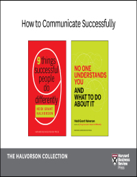 Titelbild: How to Communicate Successfully: The Halvorson Collection (2 Books)