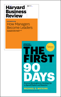 Imagen de portada: The First 90 Days with Harvard Business Review article "How Managers Become Leaders" (2 Items)