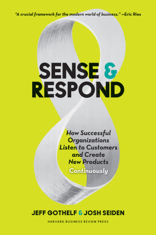 Imagen de portada: Sense and Respond 9781633691889