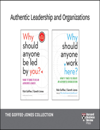 Imagen de portada: Authentic Leadership and Organizations: The Goffee-Jones Collection (2 Books)