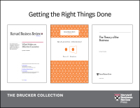 Cover image: Get the Right Things Done: The Drucker Collection (6 Items)