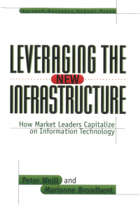 Cover image: Leveraging the New Infrastructure 9780875848303