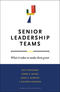 Cover image: Senior Leadership Teams 9781422103364