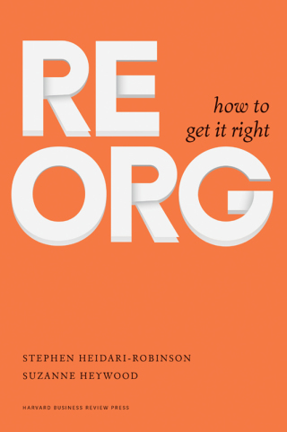 Cover image: ReOrg 9781633692237