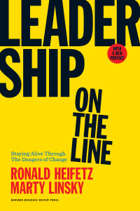 Cover image: Leadership on the Line, With a New Preface 9781633692831