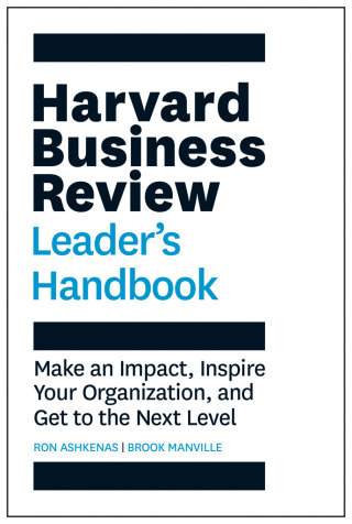 Imagen de portada: Harvard Business Review Leader's Handbook 9781633693746