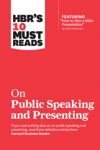 Omslagafbeelding: HBR's 10 Must Reads on Public Speaking and Presenting (with featured article "How to Give a Killer Presentation" By Chris Anderson) 9781633698833