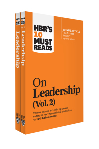 Cover image: HBR's 10 Must Reads on Leadership 2-Volume Collection 9781633699373