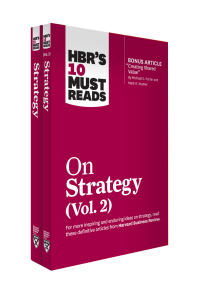 Cover image: HBR's 10 Must Reads on Strategy 2-Volume Collection 9781633699397