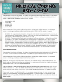 Cover image: Medical Coding: Icd-10-Cm Speedy Study Guides 9781633834095