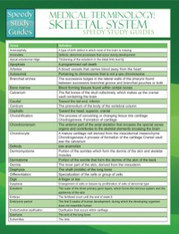 Cover image: Medical Terminology: Skeletal System Speedy Study Guides 9781633834194