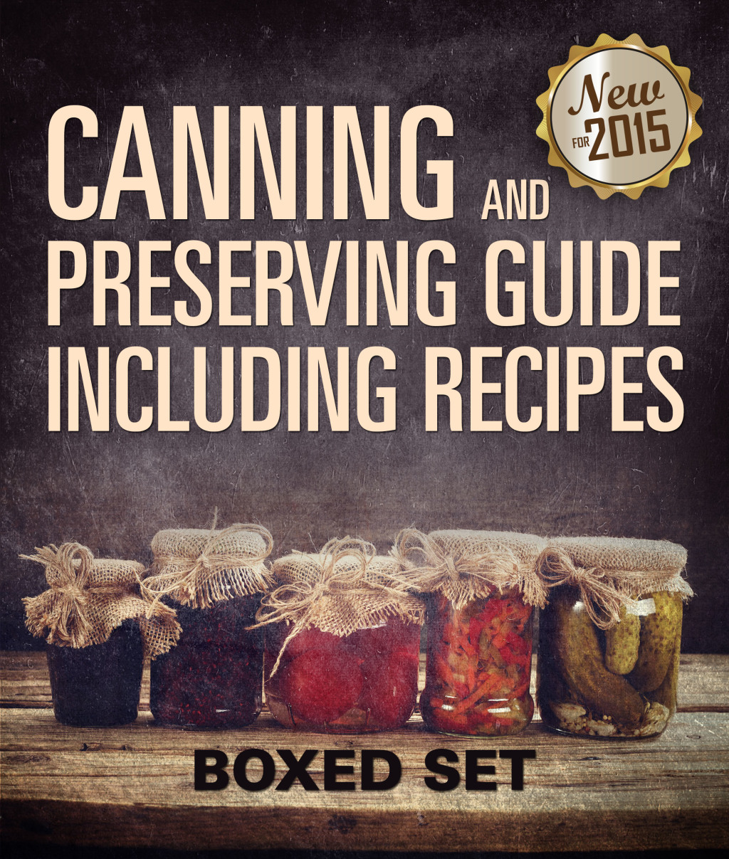 Canning and Preserving Guide including Recipes (Boxed Set)