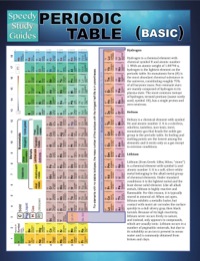 Imagen de portada: Periodic Table (Basic) Speedy Study Guide 9781633835788