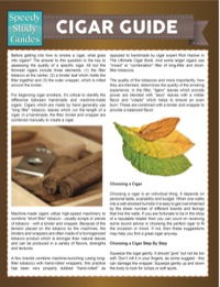 Titelbild: Cigar Guide (Speedy Study Guides) 9781633835801