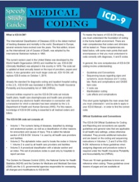 Omslagafbeelding: Medical Coding ICD-9 (Speedy Study Guides) 9781633835832