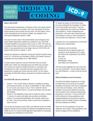 表紙画像: Medical Coding ICD-9 (Speedy Study Guides) 9781633835832