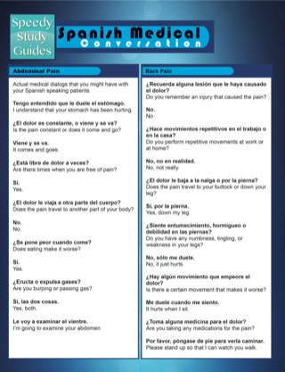 Cover image: Spanish Medical Conversation (Speedy Study Guides) 9781633835870