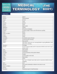 Omslagafbeelding: Medical Terminology (The Body) Speedy Study Guides 9781633835900