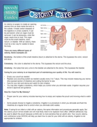 Imagen de portada: Ostomy Care (Speedy Study Guides) 9781633836266