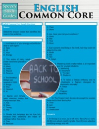 Cover image: English Common Core (Speedy Study Guides) 9781633839083