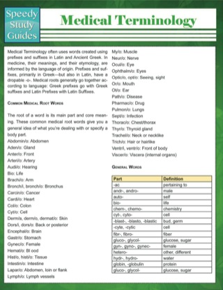Imagen de portada: Medical Terminology (Speedy Study Guides) 9781633839151