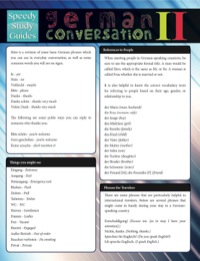 Cover image: German Conversation Il (Speedy Study Guides) 9781633839168