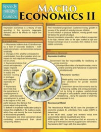 صورة الغلاف: Macro Economics ll (Speedy Study Guides) 9781633839342