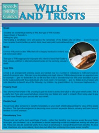 表紙画像: Wills And Trusts (Speedy Study Guides) 9781633839380