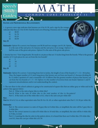 Cover image: Math Common Core Problems Il (Speedy Study Guides) 9781633839410