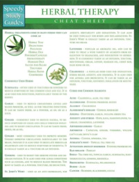 Titelbild: Herbal Therapy Cheat Sheet (Speedy Study Guides) 9781633839427