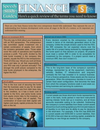 Cover image: Finance (Speedy Study Guides) 9781632870322