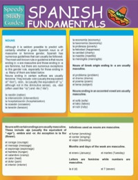 صورة الغلاف: Spanish Fundamentals 1 (Speedy Study Guides) 9781633839786