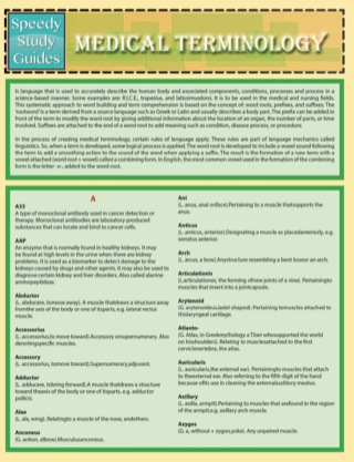 Cover image: Medical Terminology (Speedy Study Guides) 9781632870094