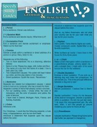 Imagen de portada: English Grammar & Punctuation (Speedy Study Guides) 9781632870339