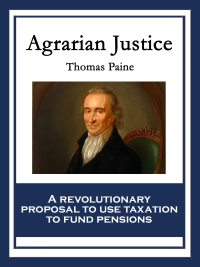 Cover image: Agrarian Justice 9781633840065