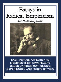 صورة الغلاف: Essays in Radical Empiricism 9781633840485
