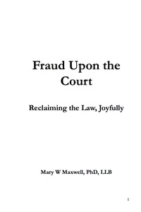 Cover image: Fraud Upon the Court 1st edition 9781634240123