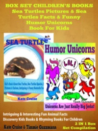 صورة الغلاف: Sea Turtles Pictures & Sea Turtles Facts & Funny Humor Unicorns Book For Kids - Discovery Kids Books & Rhyming Books For Children