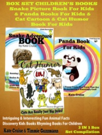 Imagen de portada: Animals Books For Kids: Snakes, Pandas & Cat Humor